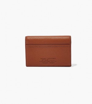 Argan Oil Marc Jacobs The Leather Small Bifold Women's Wallets | 39024TSYF