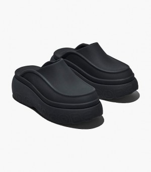 Black Marc Jacobs Melissa x Marc Jacobs Women's Clogs | 30684KXSY