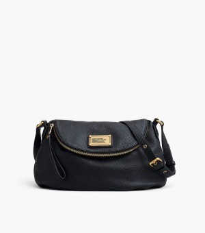 Black Marc Jacobs Re-Edition Natasha Women's Shoulder Bags | 50268PJGL