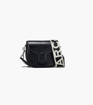 Black Marc Jacobs The J Marc Small Women's Saddle Bags | 14890LFDE