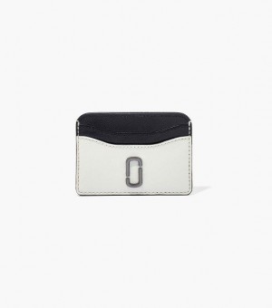 Black / White Marc Jacobs The Snapshot Women's Card Case | 28597BQTE