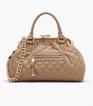 Brown Marc Jacobs Re-Edition Quilted Leather Women's Shoulder Bags | 89605UNIF