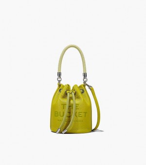 Citronelle Marc Jacobs The Leather Mini Women's Bucket Bags | 39815QLMO