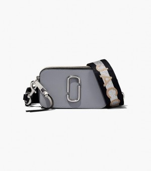 Grey / Multicolor Marc Jacobs The Snapshot Women's Crossbody Bags | 85419VLBJ