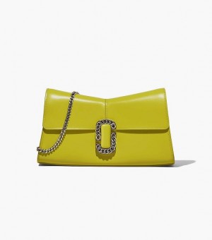 Light Green Marc Jacobs The St. Marc Convertible Women's Clutch Bags | 60314BNHG