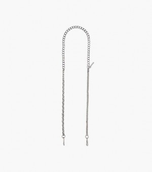 Nickel Marc Jacobs The Chain Women's Strap | 04718OTHZ