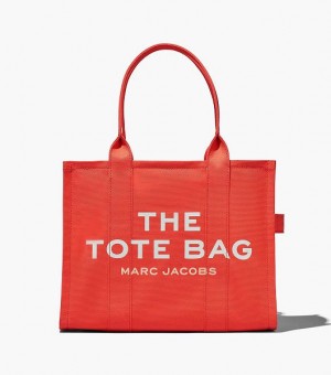 Orange Marc Jacobs The Large Women's Tote Bags | 43769TLWU