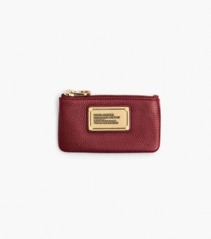 Pink Marc Jacobs Re-Edition Classic Q Key Pouch Women's Wallets | 27859YGTI