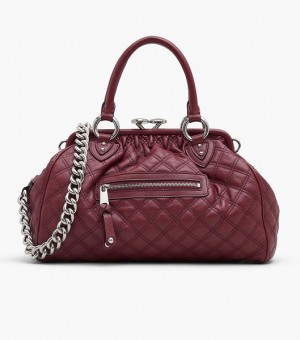 Pink Marc Jacobs Re-Edition Quilted Leather Women's Shoulder Bags | 43892BKFV