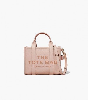 Rose Marc Jacobs The Leather Small Women's Tote Bags | 20685ZWNL