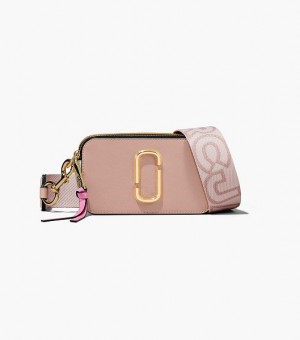 Rose / Multicolor Marc Jacobs The Snapshot Women's Crossbody Bags | 47398OQGC