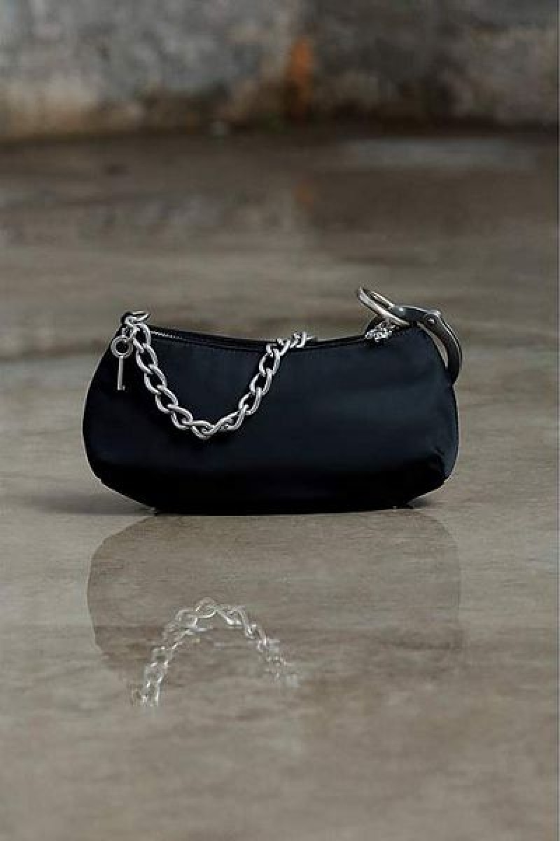 Black Marc Jacobs Cuffz Heaven Shoulder Bags | 15680JRQO