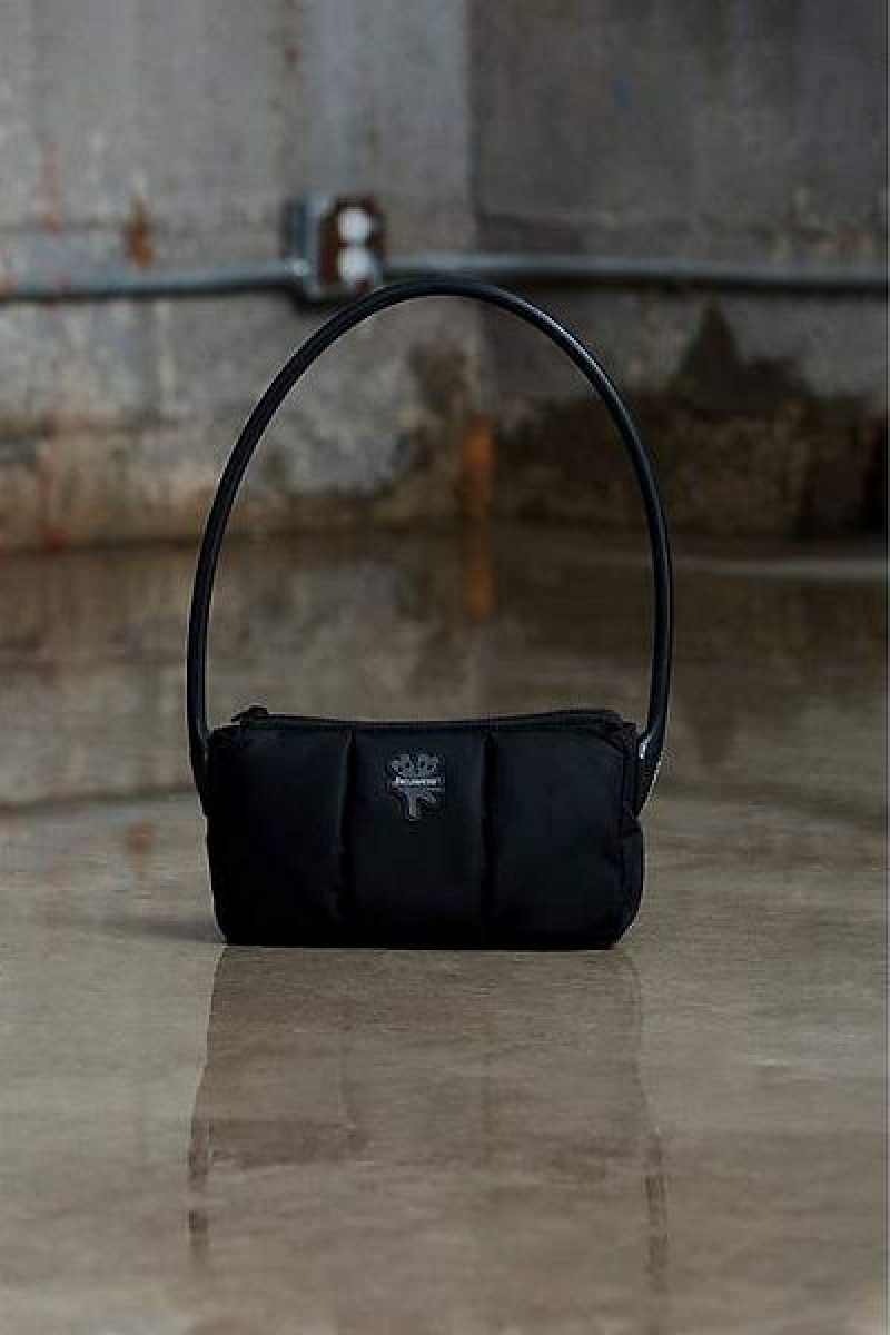 Black Marc Jacobs Puffy Nylon Heaven Shoulder Bags | 40893AFLB