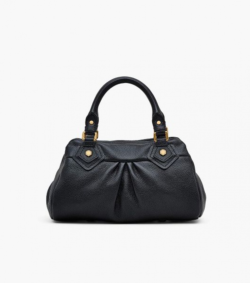 Black Marc Jacobs Re-Edition Baby Groovee Women's Tote Bags | 48721QULI