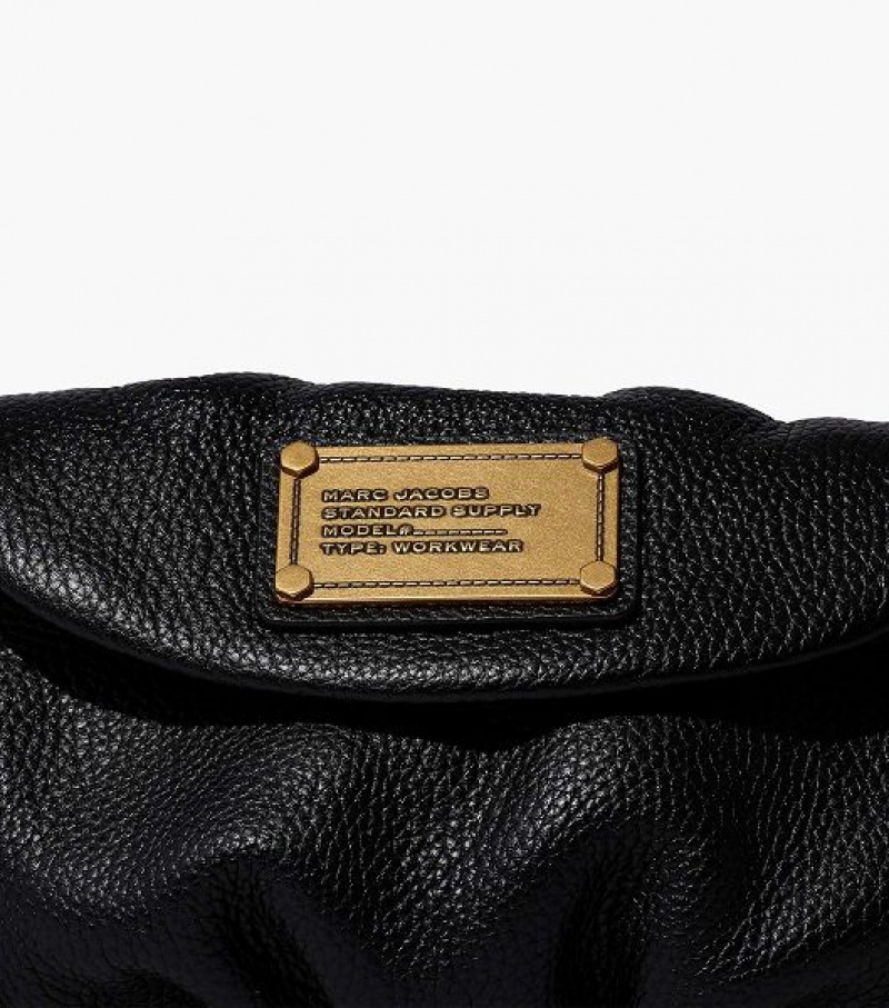 Black Marc Jacobs Re-Edition Karlie Women's Shoulder Bags | 28049DSCM