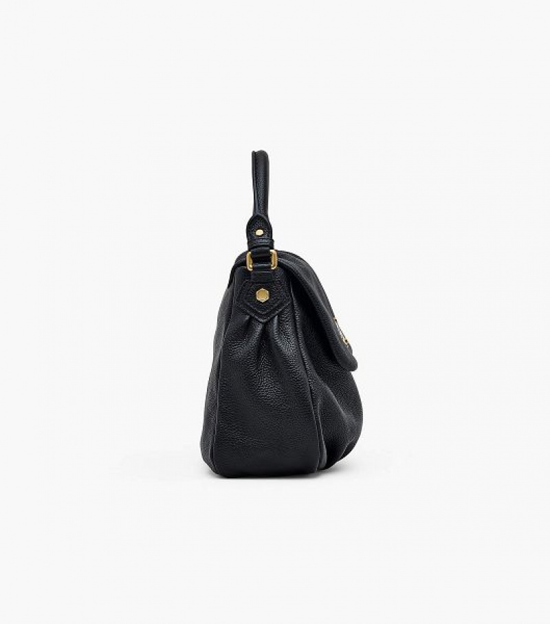 Black Marc Jacobs Re-Edition Lil Women's Tote Bags | 10476TPMQ