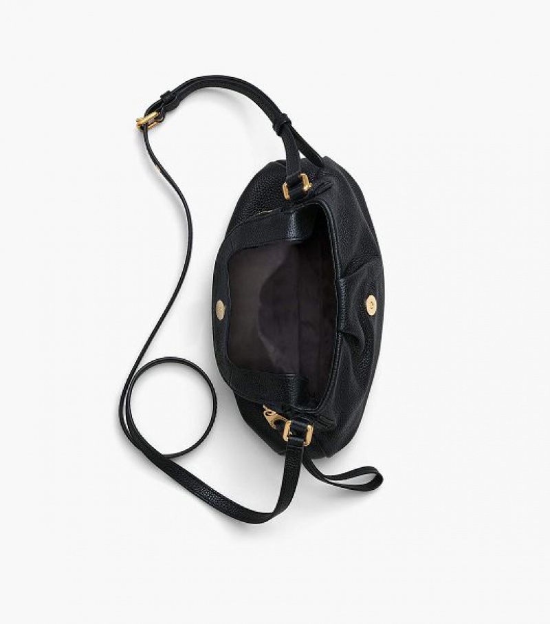 Black Marc Jacobs Re-Edition Mini Natasha Women's Shoulder Bags | 63284AYPD