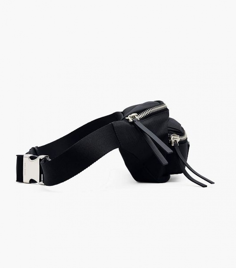 Black Marc Jacobs The Biker Nylon Women's Belt Bags | 14860LTEJ