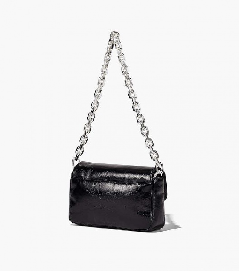 Black Marc Jacobs The J Marc Mini Women's Shoulder Bags | 26831YLVF