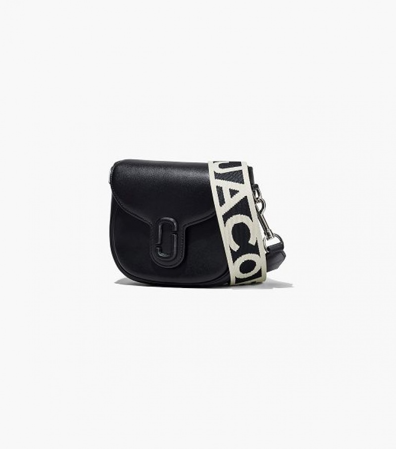 Black Marc Jacobs The J Marc Small Women's Saddle Bags | 14890LFDE