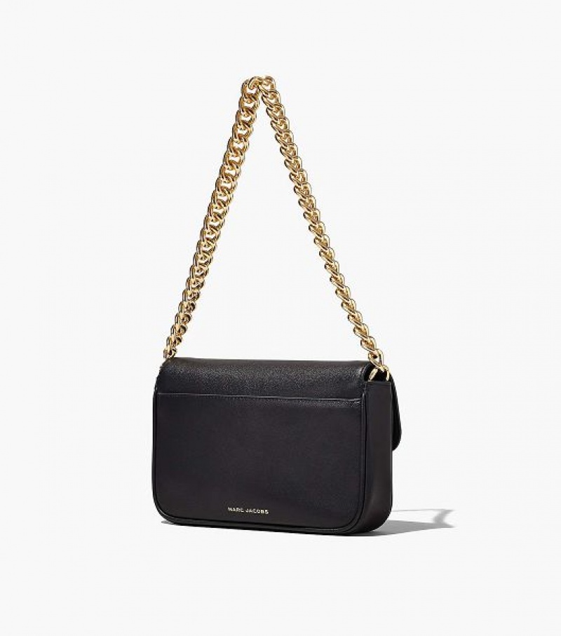 Black Marc Jacobs The J Marc Women's Shoulder Bags | 35782MFXQ