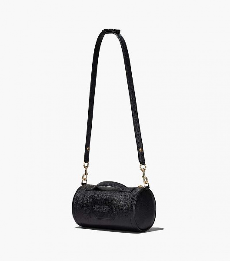 Black Marc Jacobs The Leather Women's Duffle Bags | 16849CDSZ