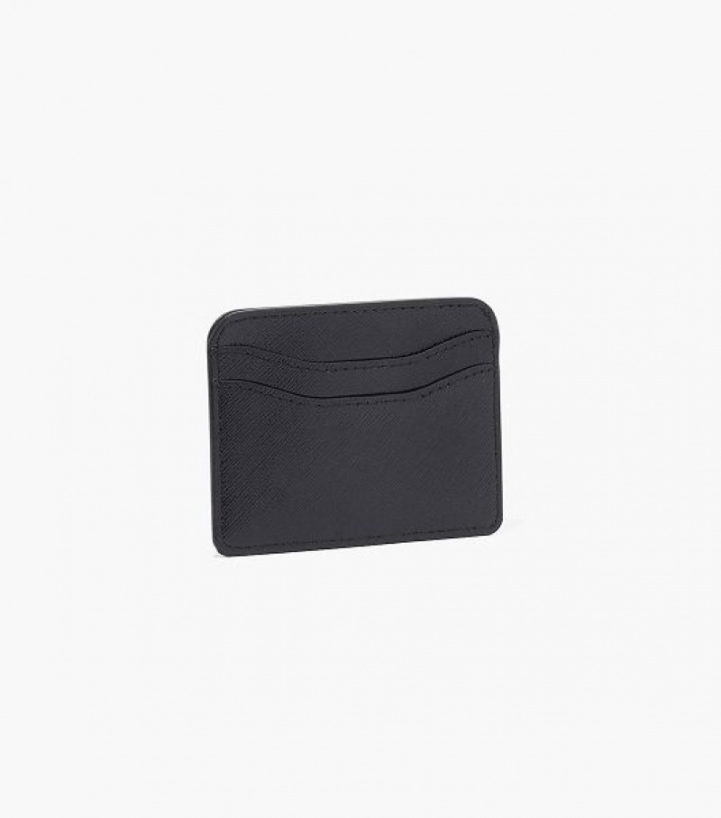 Black Marc Jacobs The Snapshot DTM Women's Card Case | 70294GYLF