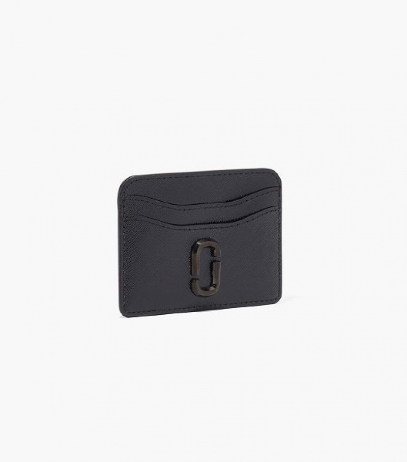 Black Marc Jacobs The Snapshot DTM Women's Card Case | 70294GYLF