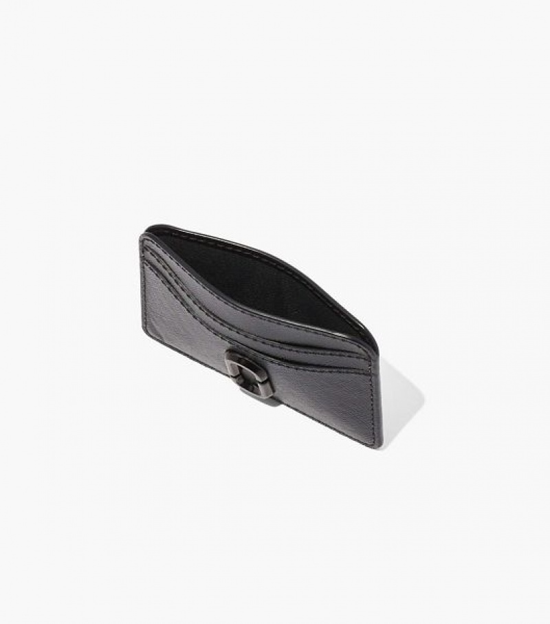 Black Marc Jacobs The Snapshot DTM Women's Card Case | 70294GYLF