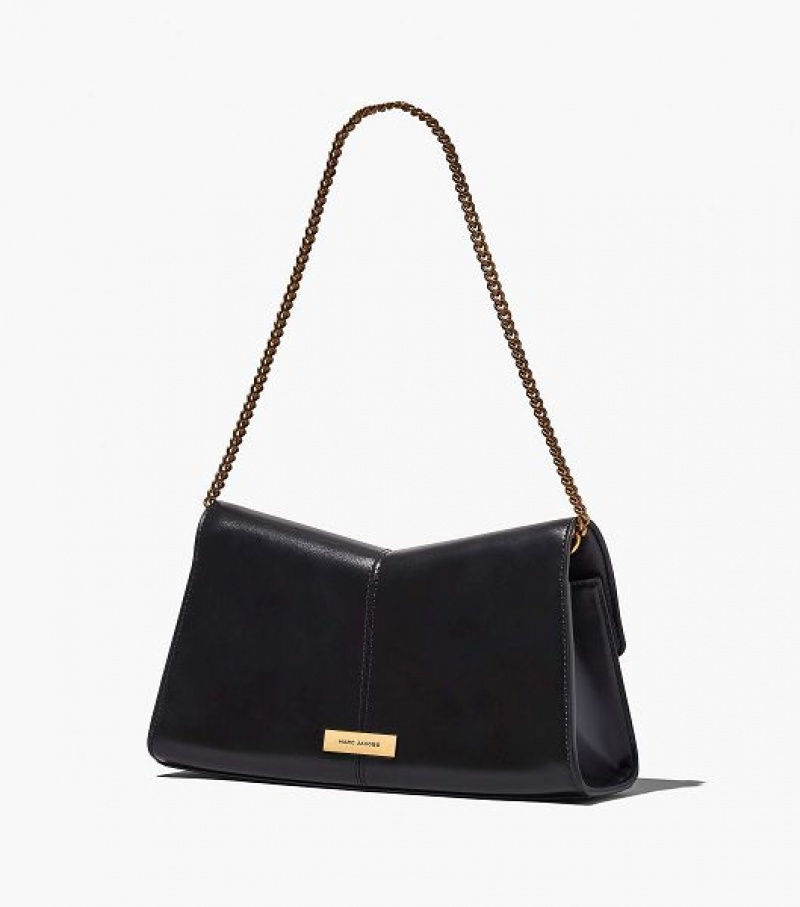 Black Marc Jacobs The St. Marc Convertible Women's Clutch Bags | 76193TDCN