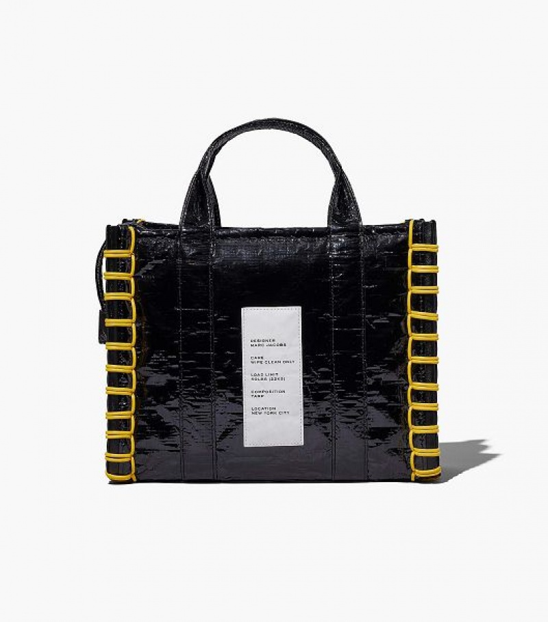 Black Marc Jacobs The Tarp Medium Women's Tote Bags | 68975DERJ