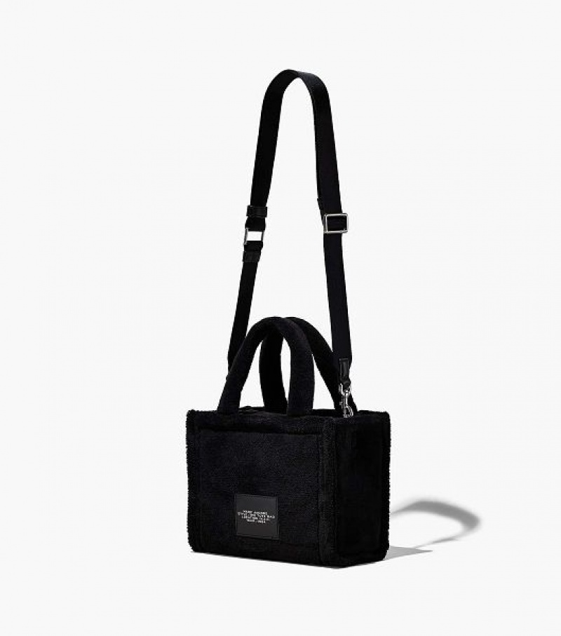 Black Marc Jacobs The Terry Small Women's Tote Bags | 69427JYHE