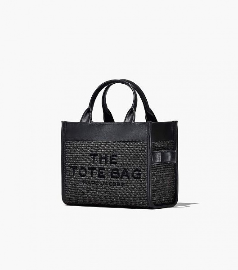 Black Marc Jacobs The Woven DTM Small Women's Tote Bags | 17056RXKE