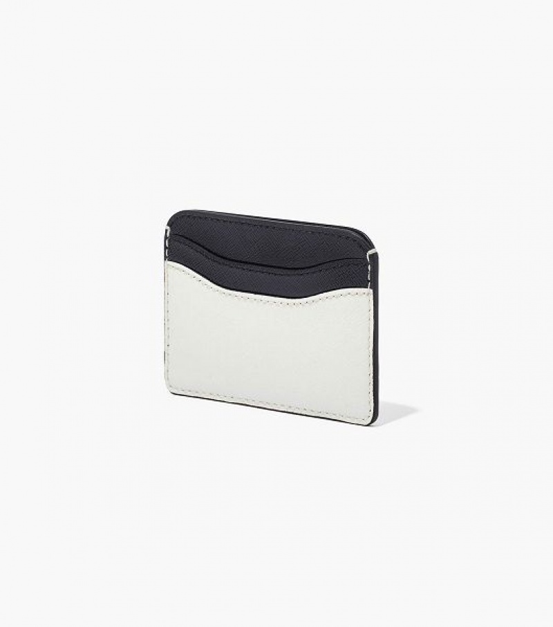 Black / White Marc Jacobs The Snapshot Women's Card Case | 28597BQTE