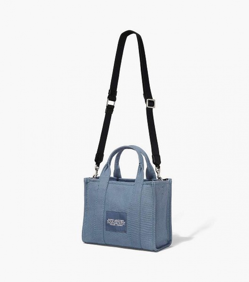 Blue / Grey Marc Jacobs The Small Women's Tote Bags | 30584NIQJ