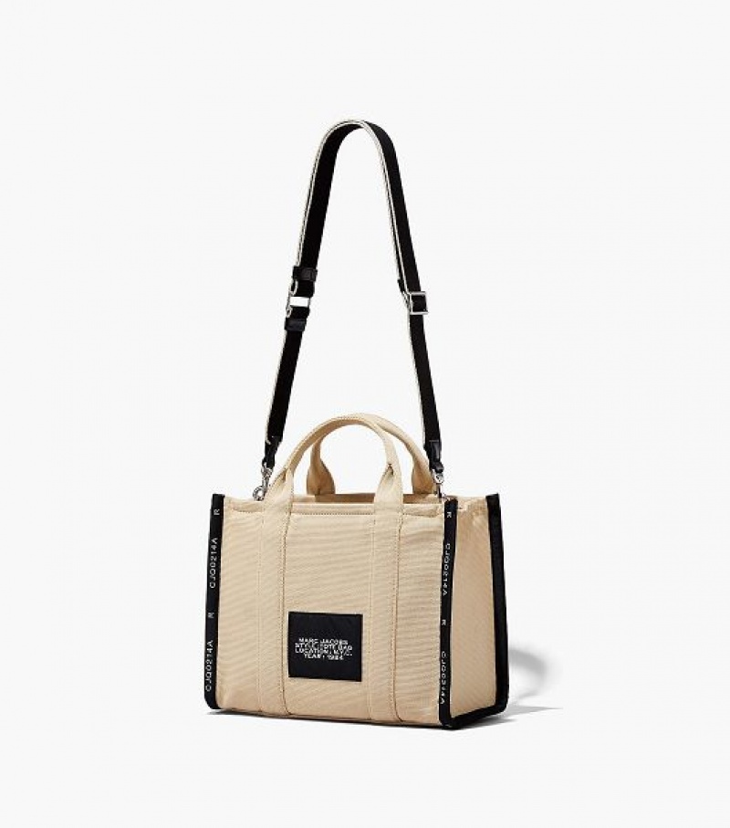 Brown Marc Jacobs The Jacquard Medium Women's Tote Bags | 84730SJGB