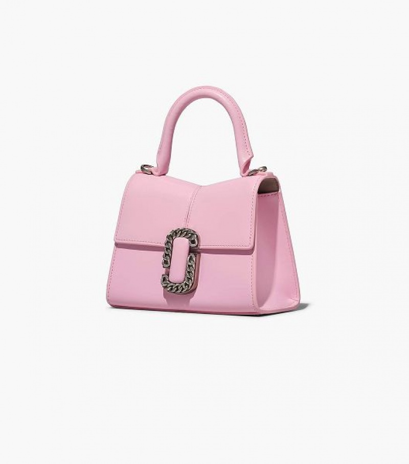 Bubblegum Marc Jacobs The St. Marc Mini Top Women's Handbag | 41972SUHE