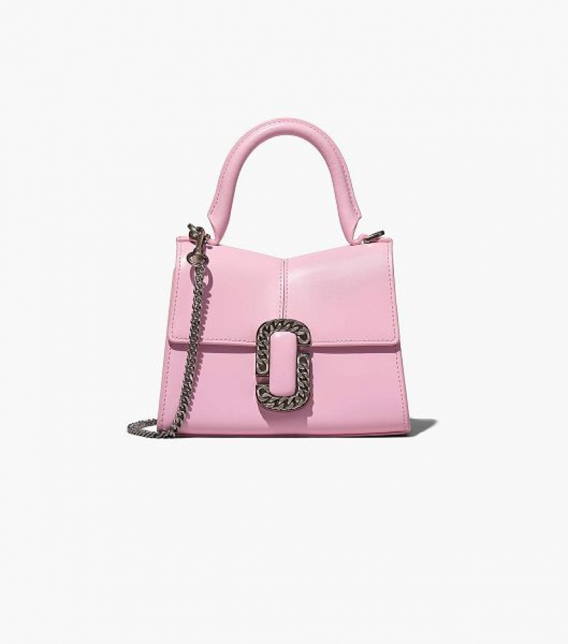 Bubblegum Marc Jacobs The St. Marc Mini Top Women\'s Handbag | 41972SUHE