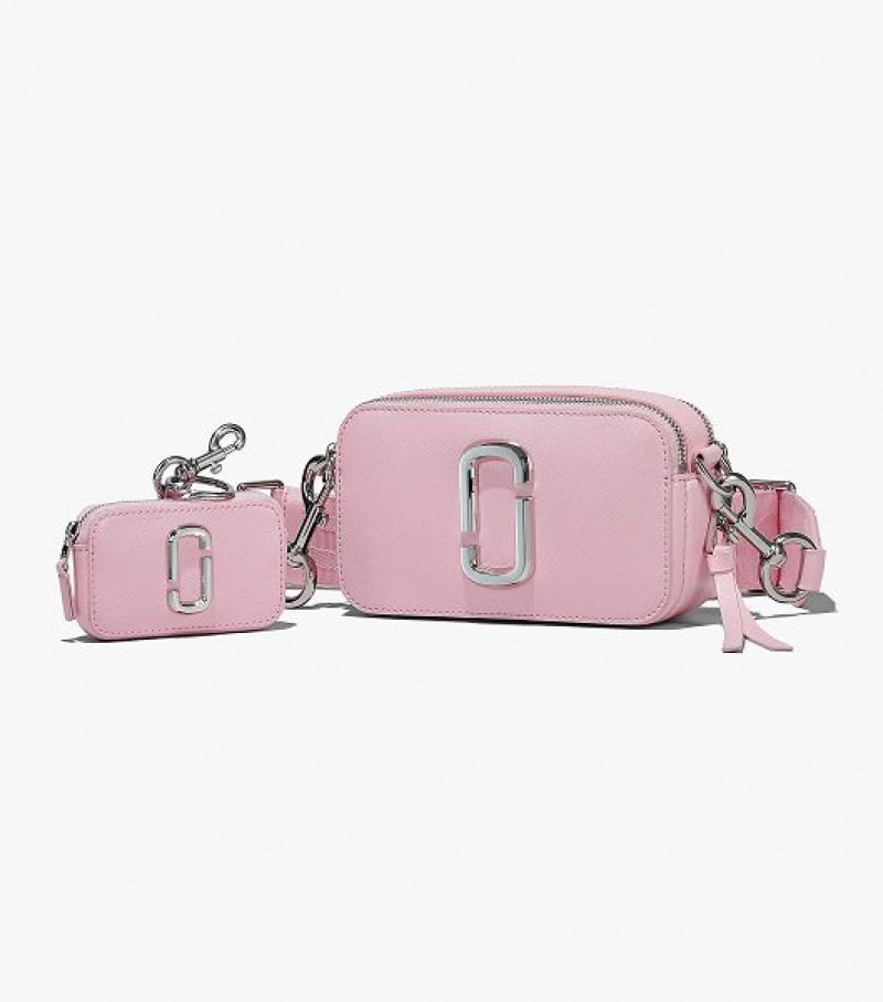 Bubblegum Marc Jacobs The Utility Snapshot Women's Crossbody Bags | 76903OIJM