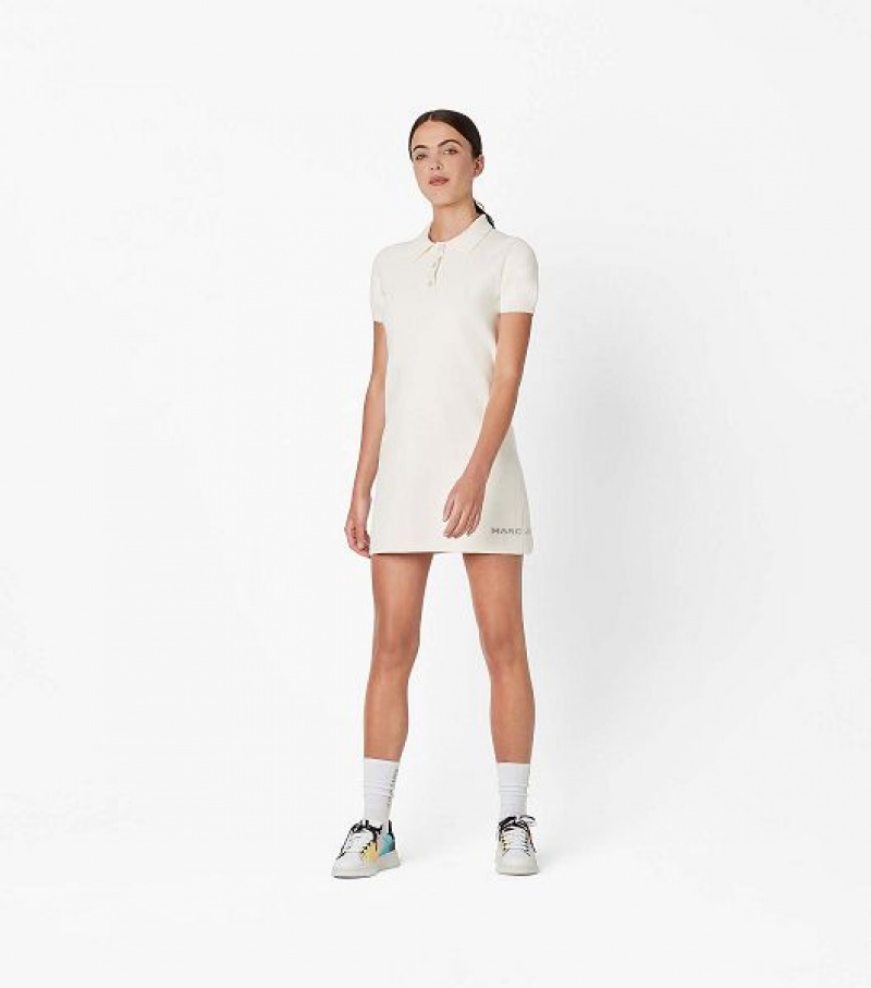 Chalk Marc Jacobs The Tennis Women's Dress | 28547XPTB