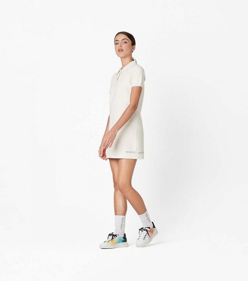 Chalk Marc Jacobs The Tennis Women's Dress | 28547XPTB