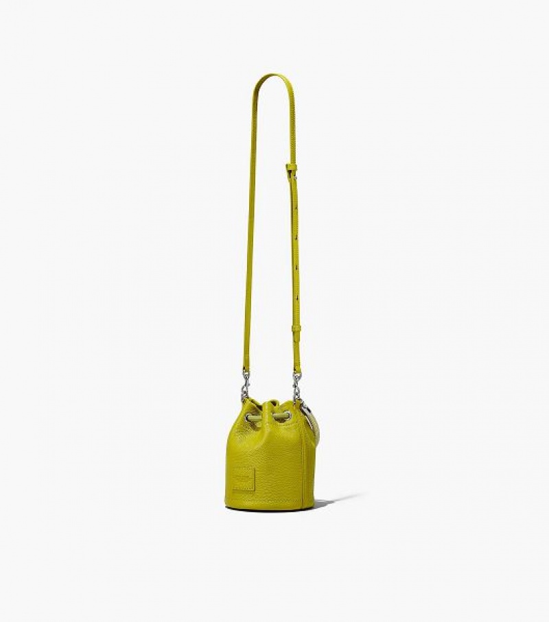 Citronelle Marc Jacobs The Leather Mini Women's Bucket Bags | 39815QLMO