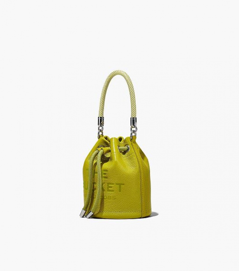 Citronelle Marc Jacobs The Leather Mini Women's Bucket Bags | 39815QLMO