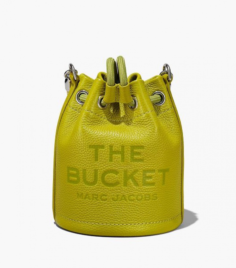 Citronelle Marc Jacobs The Leather Mini Women's Bucket Bags | 39815QLMO