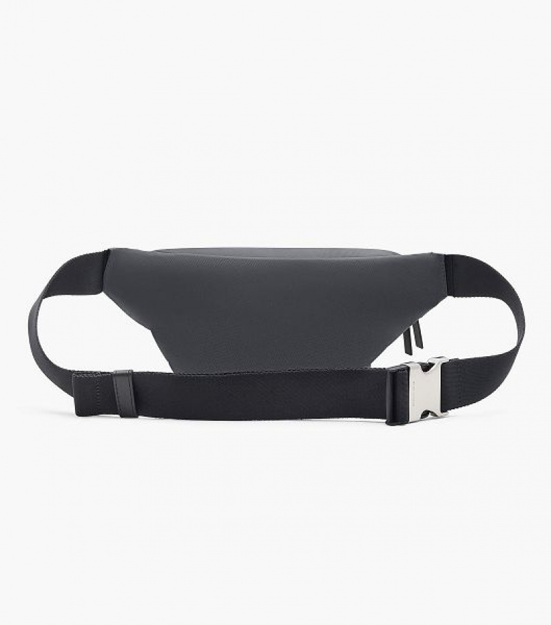 Dark Grey Marc Jacobs The Biker Nylon Women's Belt Bags | 29865PYJZ