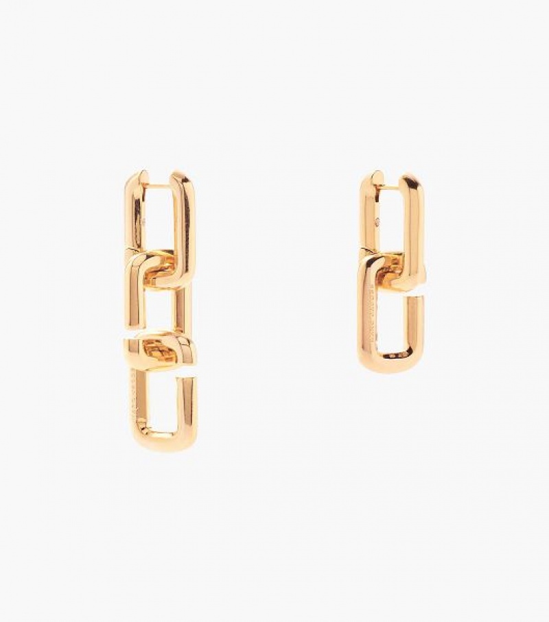 Gold Marc Jacobs The J Marc Chain Link Women\'s Ring | 69278CPEU