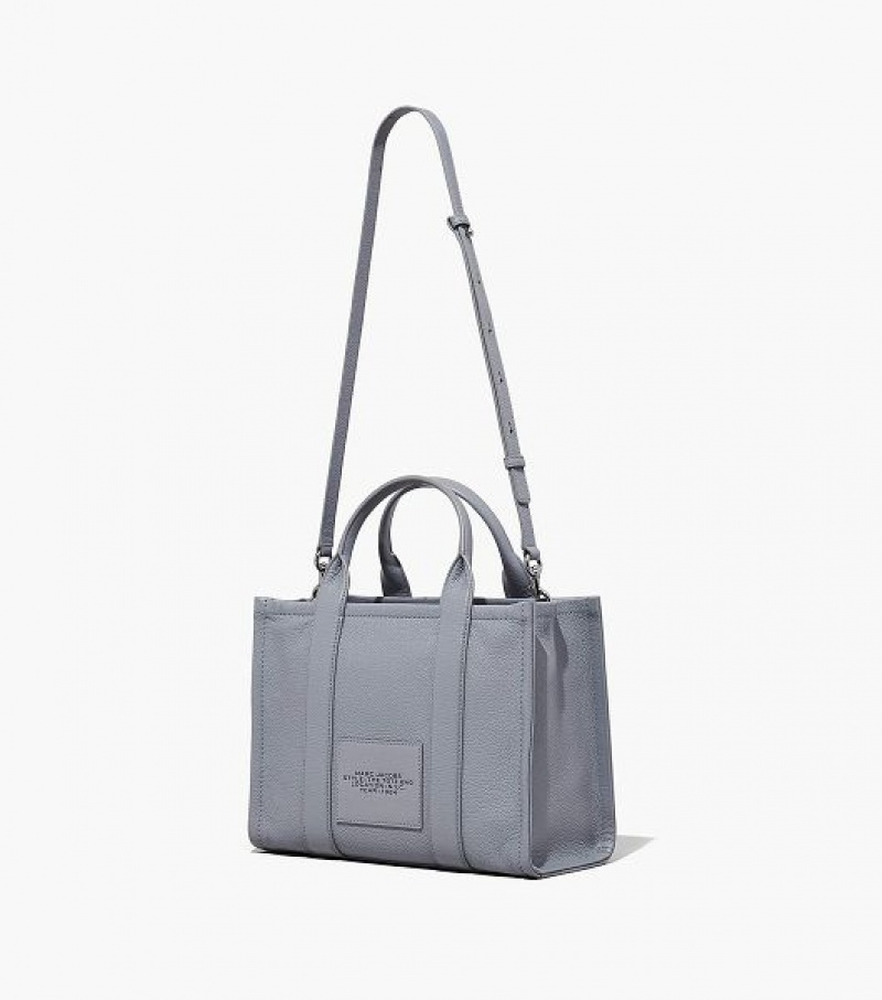 Grey Marc Jacobs The Leather Medium Women's Tote Bags | 73916COGM