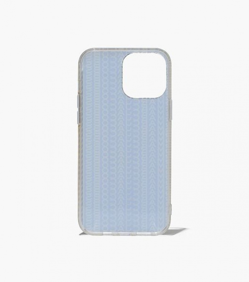 Grey / Green Marc Jacobs The Monogram iPhone 14 Pro Women's Phone Case | 87263SGJA