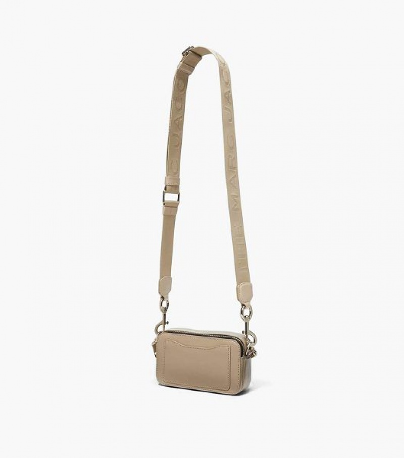 Khaki Marc Jacobs The Snapshot DTM Women's Crossbody Bags | 40152SEGJ