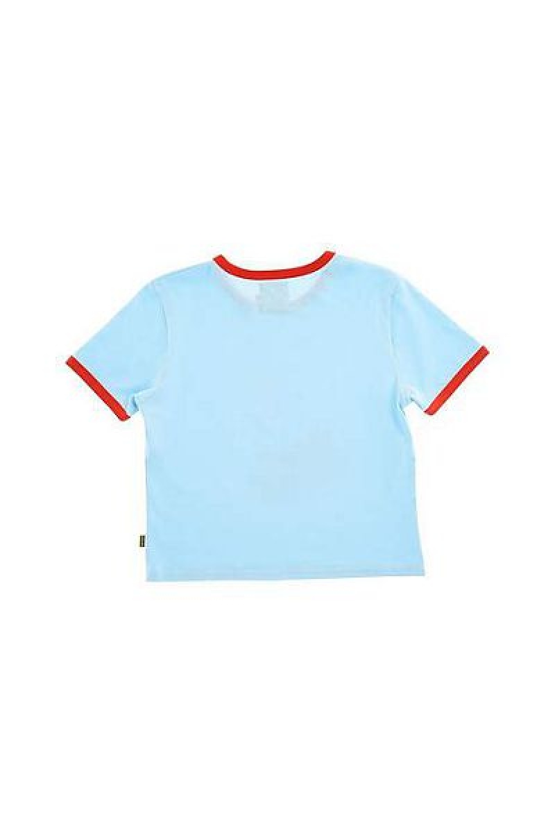 Light Blue Marc Jacobs Love Is Baby Heaven T Shirts | 16723QJGR